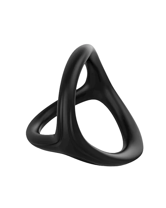 Tri Silicone Cock Ring