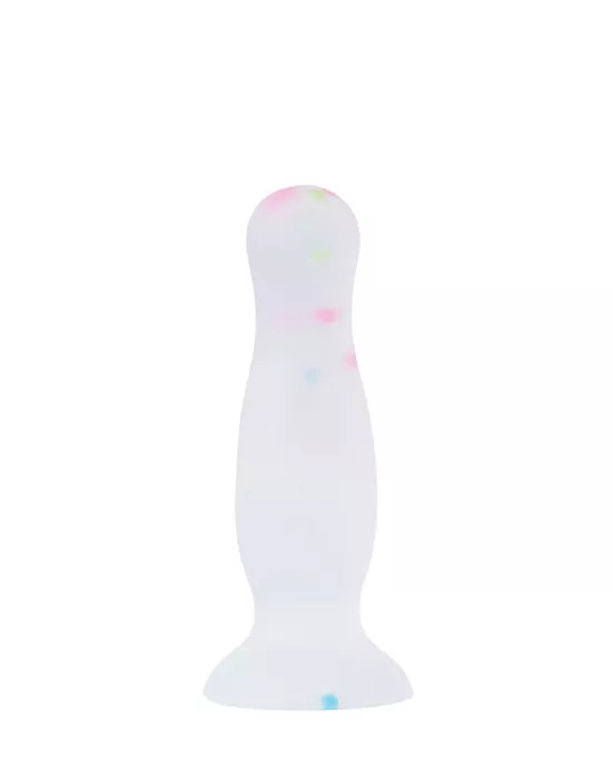 Play Glow in the Dark Confetti Butt Plug