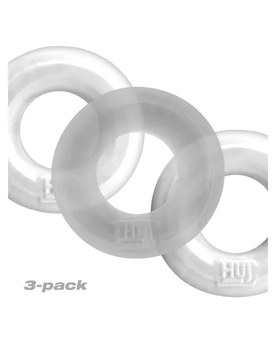 Huj3 C-ring 3-pack White Ice