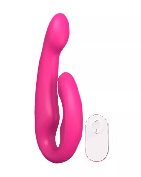 Amore Remote Controlled Strapless Strap-On Vibrator