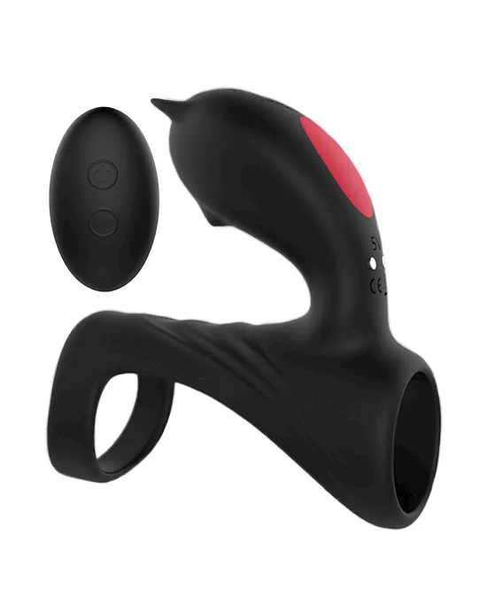 Amore Bat Remote Controlled Vibrating Cock Ring