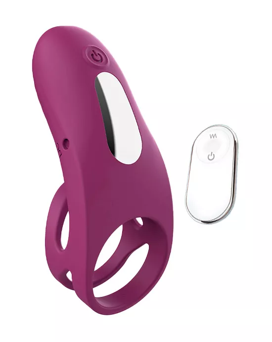 Amore Tunnel Remote Controlled Vibrating Cock Ring