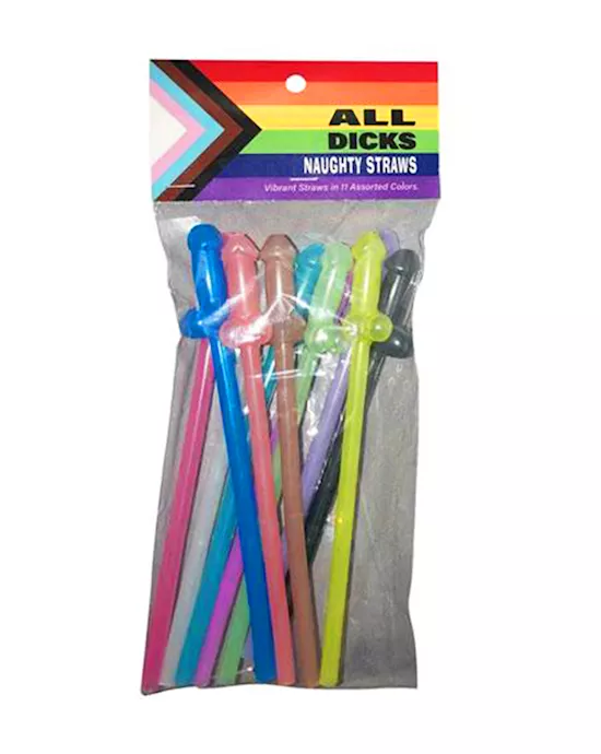 All Dicks Naughty Straws