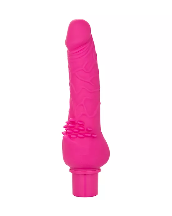Rechargeable Power Stud Cliterrific Vibrating Dildo
