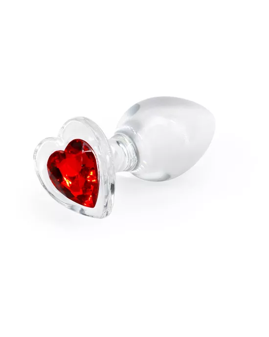 Crystal Desires Red Heart Medium