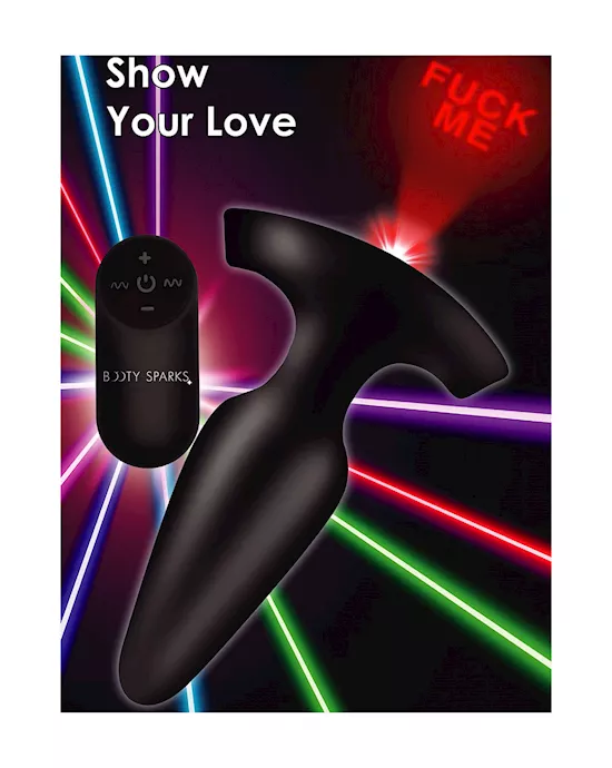Booty Sparks 28X Laser Fuck Me Anal Plug