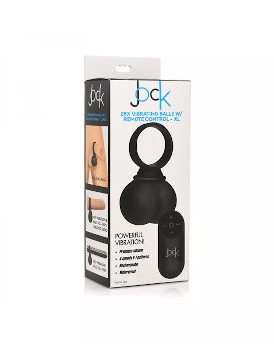 Jock 28x Vibrating Silicone Balls X