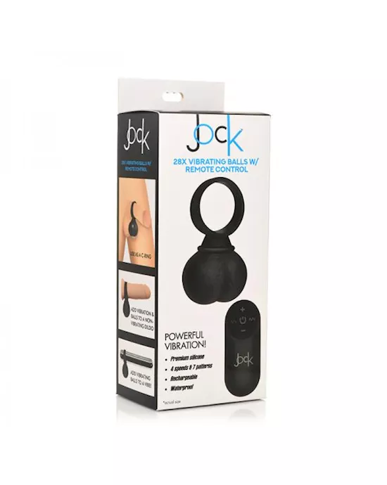 Jock 28x Vibrating Silicone Balls