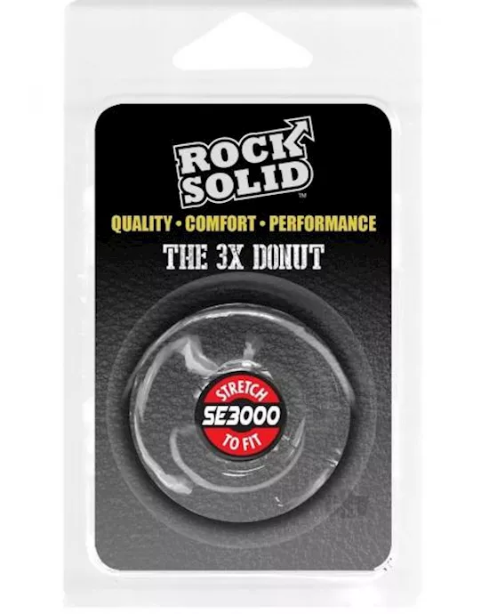 Rock Solid The 3x Donut Clear