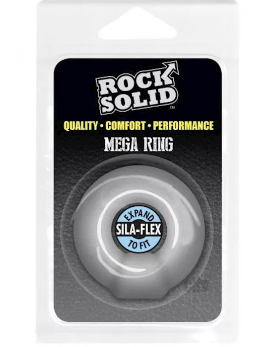 Rock Solid The Mega Ring White