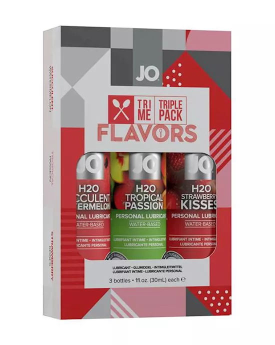 JO Tri-Me Triple Pack - Flavors - Various - Gift Set 1 floz / 30 mL
