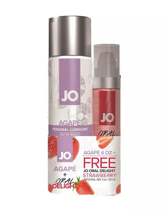 JO Agape and Oral Delight Strawberry Set