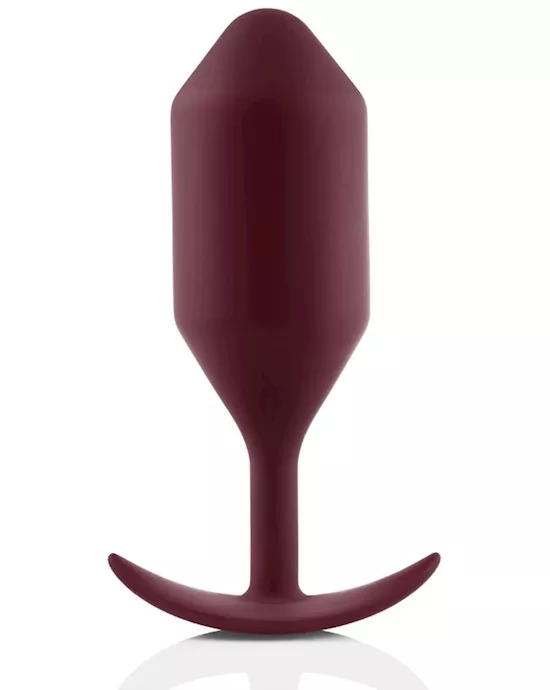 B-vibe Snug Plug 5 Dark Red