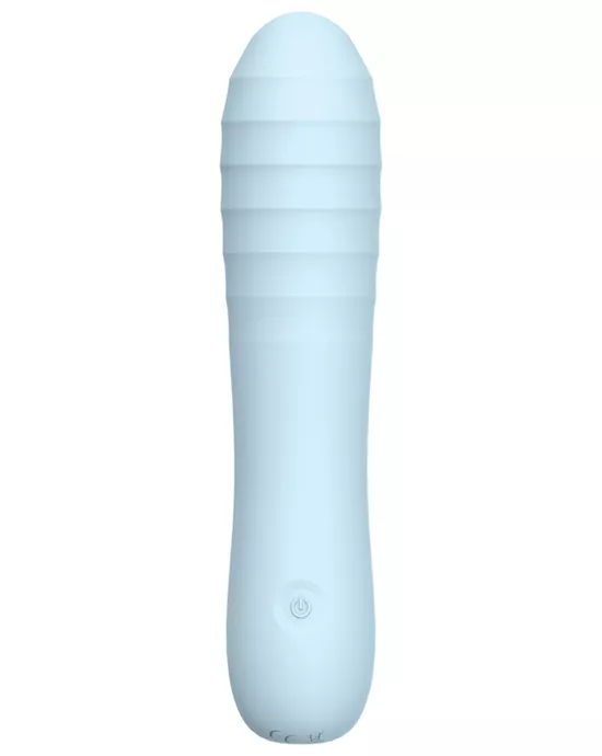 Soft by Playful Posh - Rechargeable Vibrator Blue
