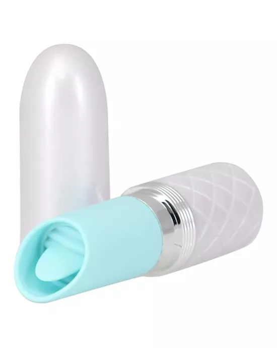 Pillow Talk Lusty Luxurious Flickering Massager Teal