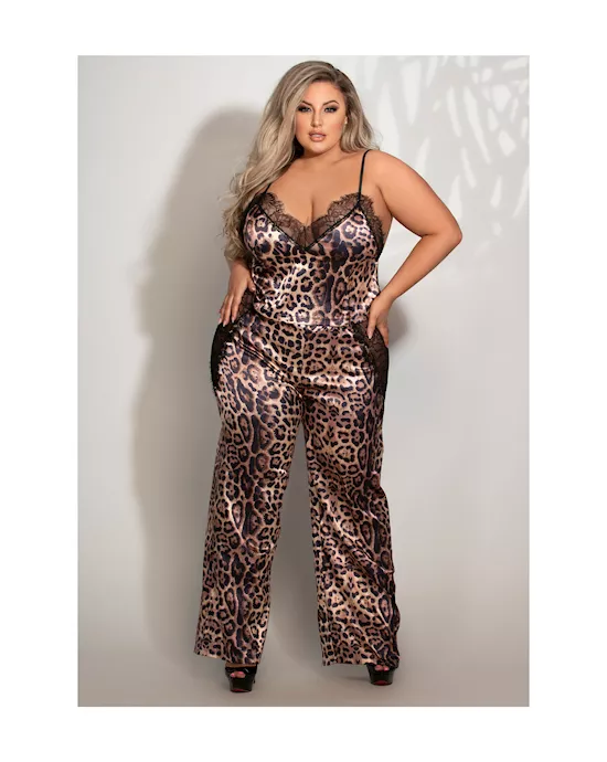 Kitty Cat Cami And Pant Set