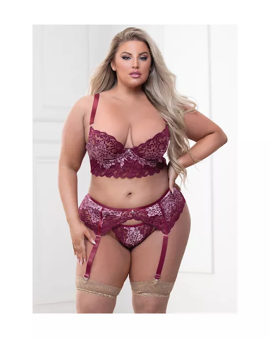 Lucky Lover 3-Piece Bra Set