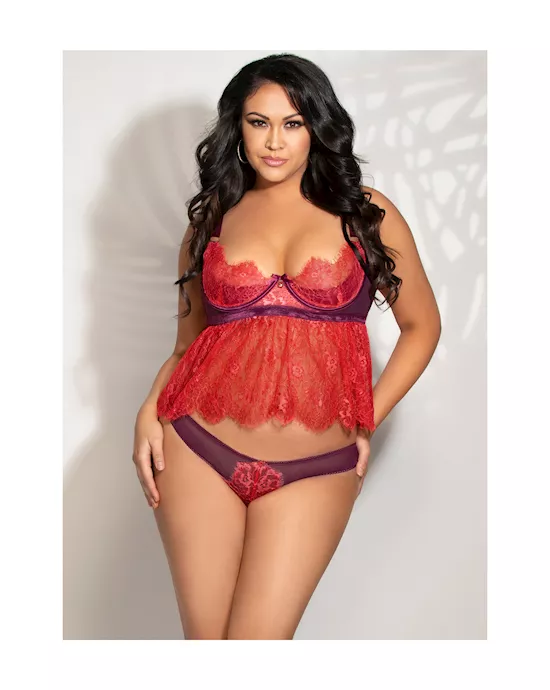 Pretty Petal 2-Piece Camidoll Set