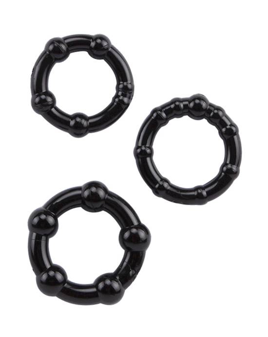 Play Beaded Cock Rings