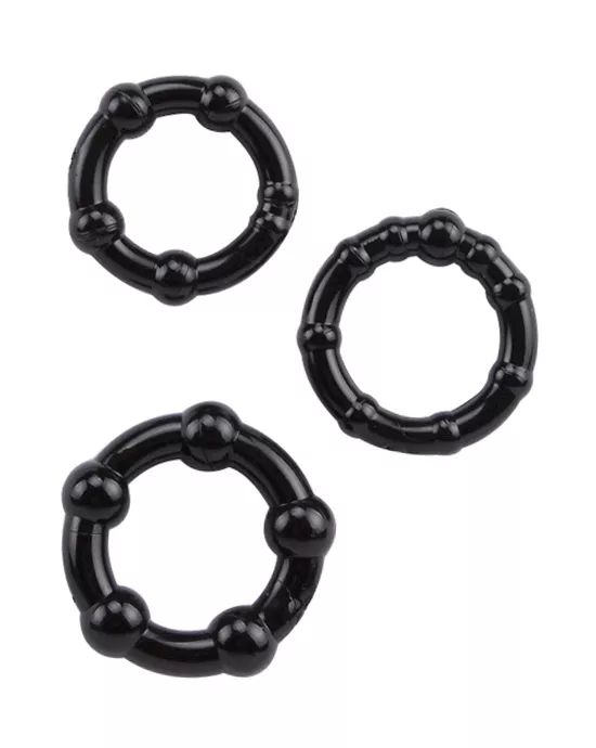 Play Beaded Cock Rings