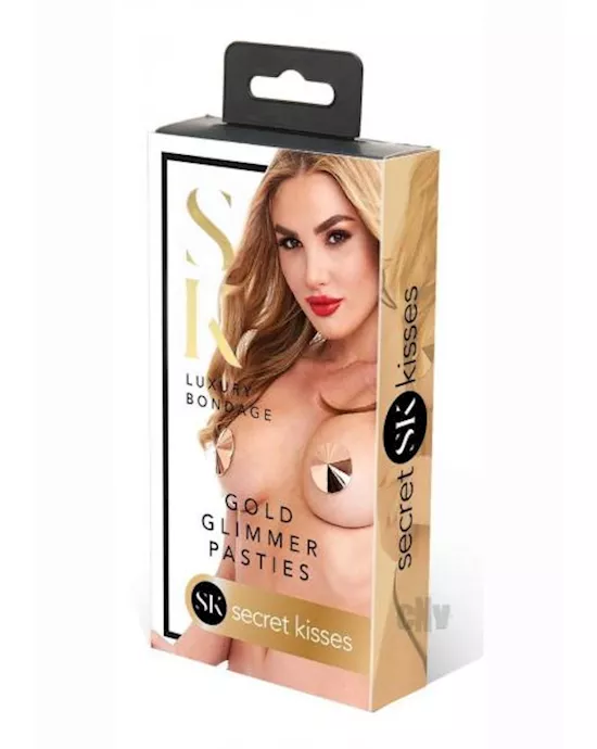 Secret Kisses Glimmer Pasties Rose Gold