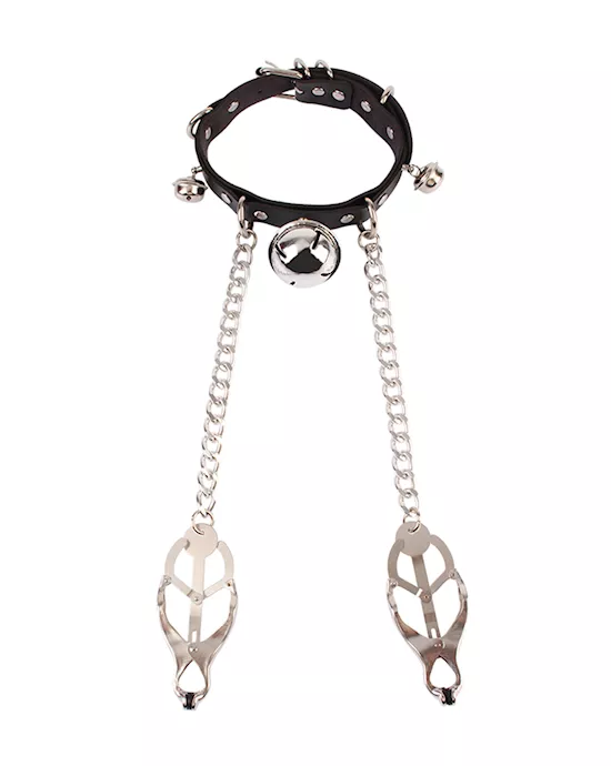 Master Control Collar With Nipple Clamps