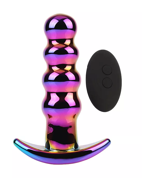 Ariel Se Vibrating Glass Anal Beads