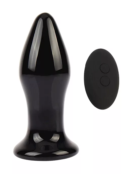 Eris Se Vibrating Glass Butt Plug