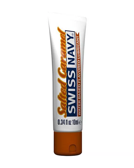 Swiss Navy Salted Caramel Flavored Lubricant 10ml