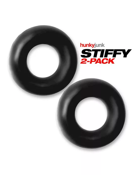 Stiffy 2-pack Bulge Cockrings Tar Ice