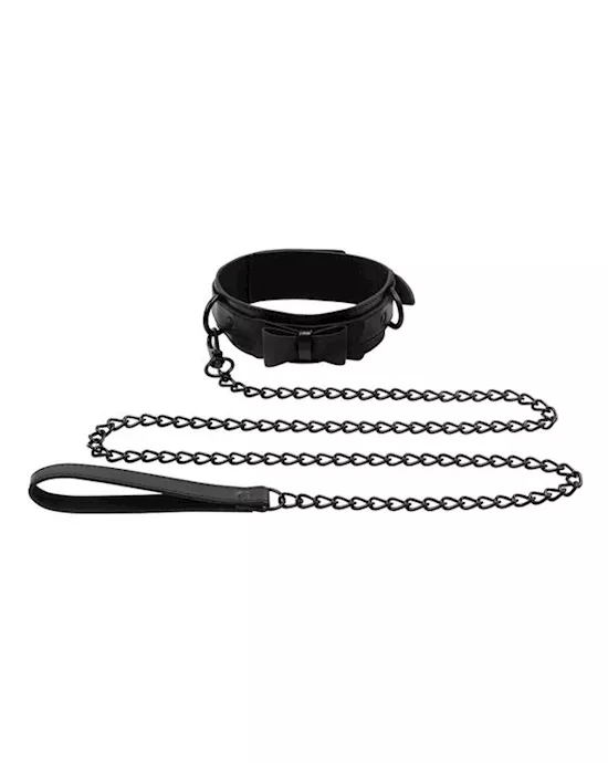 Sincerely Bow Tie Collar Leash