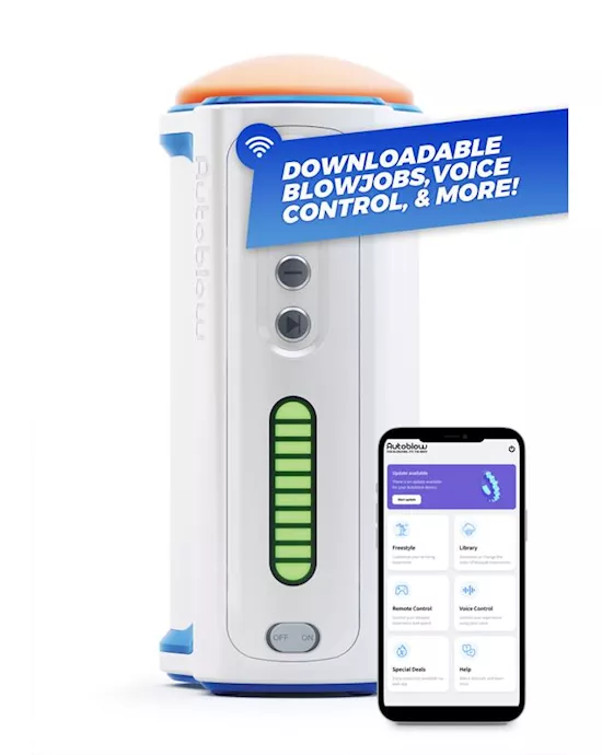 Autoblow A.I. Plus Machine (includes 1 mouth sleeve)