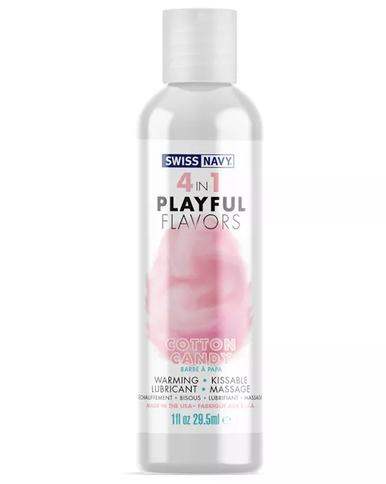 Swiss Navy Playful 4 In 1 Cotton Candy