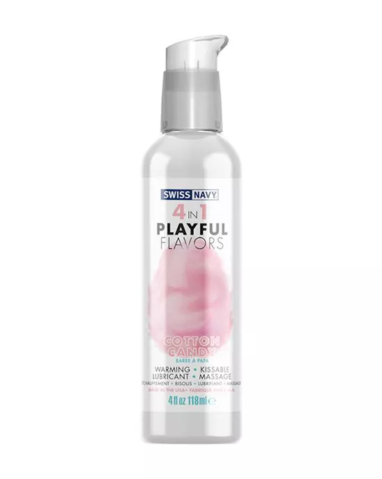 Swiss Navy Playful 4 in 1 Cotton Candy