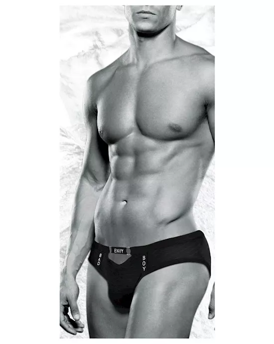 Envy Bad Boy Brief - Black - L/xl Bx