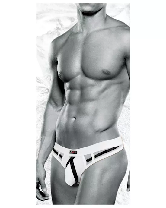 Envy Bulge Thong - White - S/M BX