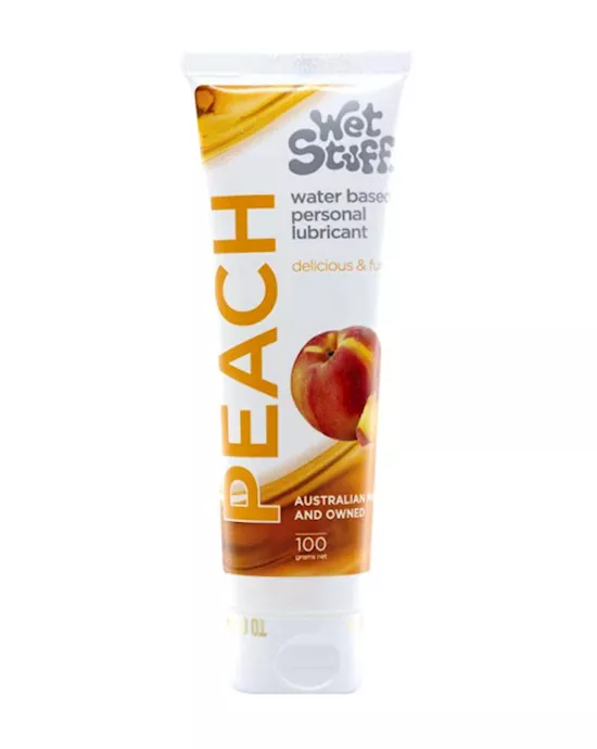 Wet Stuff Peach Lubricant 100ml