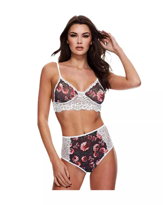 Floral & Lace Bikini Set