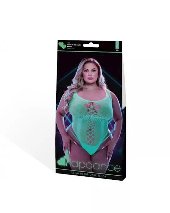 Lapdance Glow In The Dark Teddy Q/s