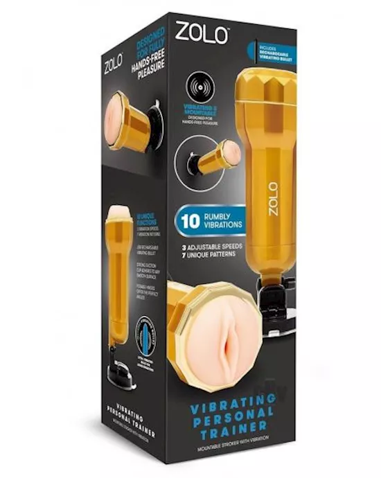Zolo Vibrating Mountable Stroker