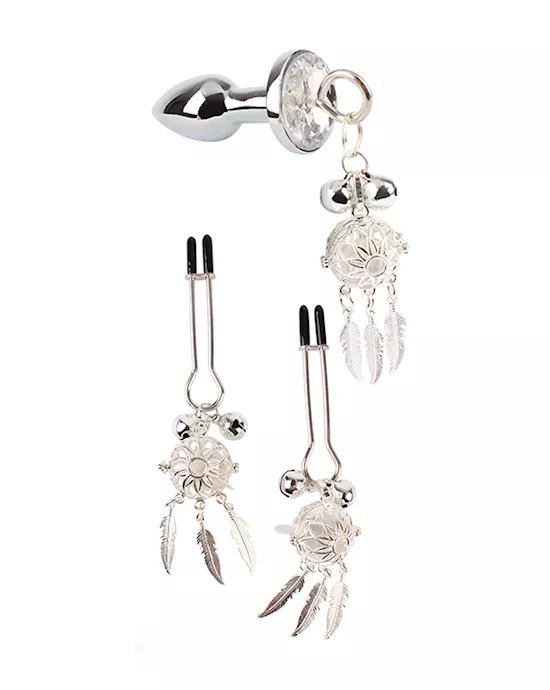 Silver Plume Nipple Clamp and Plug Kit