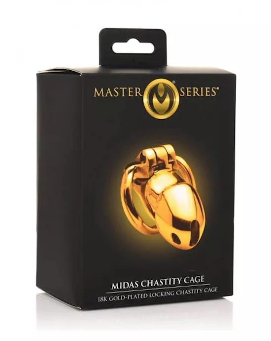 Midas 18k Gold Chastity Cage