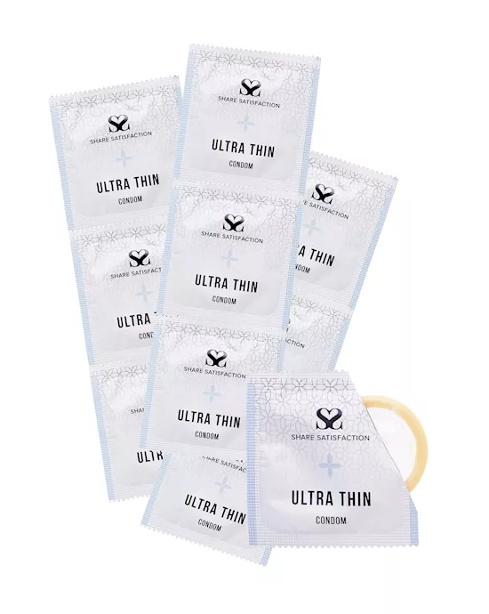 Share Satisfaction Ultra Thin Condoms - 50 pack