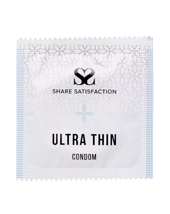 Share Satisfaction Service 5000pc Ultra Thin Condoms