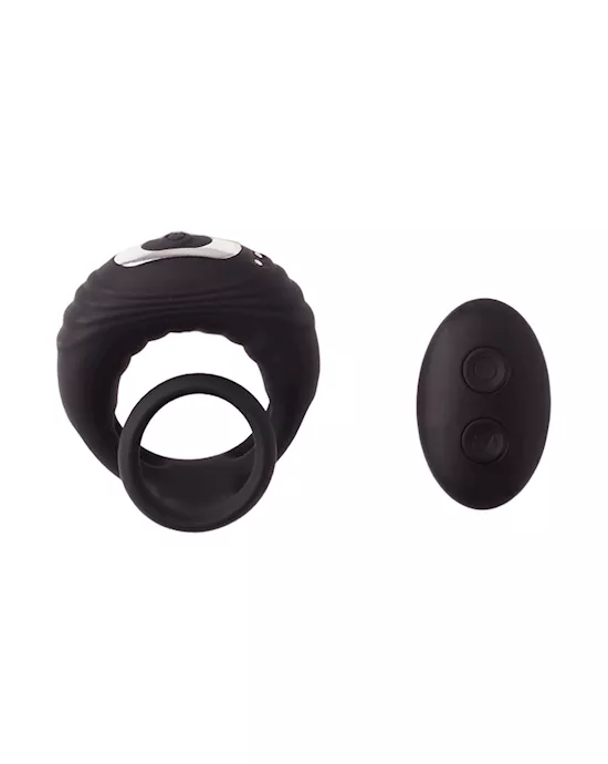 Amore Lunar Eclipse Vibrating Cock Ring