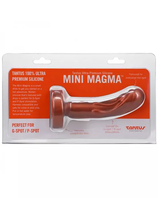 Tantus Mini Magma Fantasy Dildo Firm