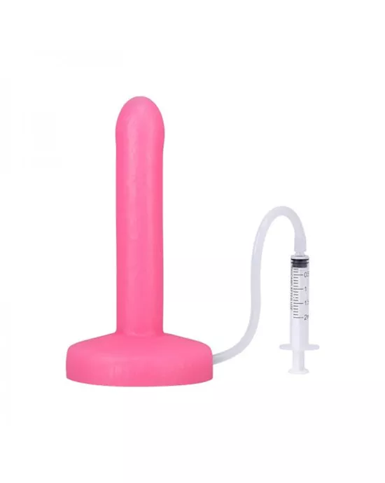 Pop Slim By Tantus Squirting Dildo Watermelon Bag