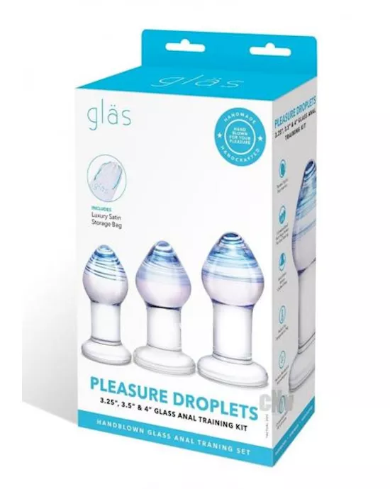 Amethyst Rain Anal Training Kit 3pc Clr