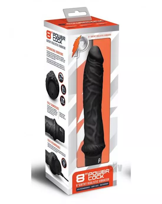 Powercock Girthy Realistic Vibrator
