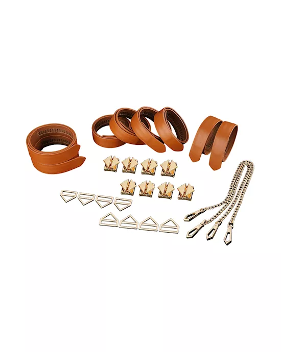 LOCKINK 8-Bondage-Straps Restraint Set
